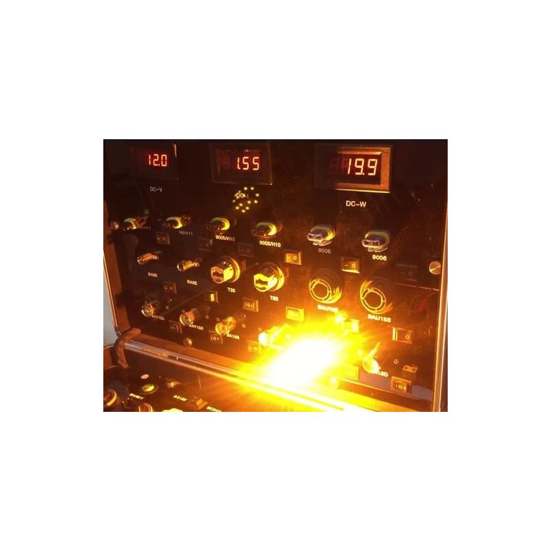 1156 7506 No Hyper Flash Super Canbus LED Bulbs Amber (2 Pack) - Image 5