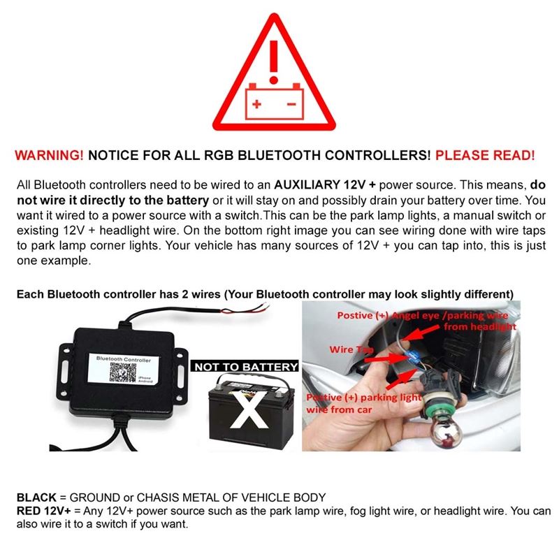 880 V17 2-IN-1 RGB Color Shifting Demon Eye + V17 Turbo LED Conversion Kit - Image 12