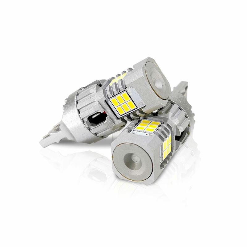 7440 7443 White LED Bulb with Backup Reverse Light Error Free (2 Pack) - Image 4