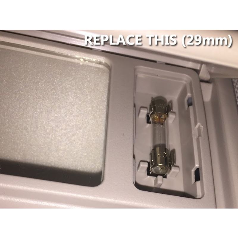 29mm 6614F LED Festoon Vanity Visor Bulbs (2 Pack) - Image 2