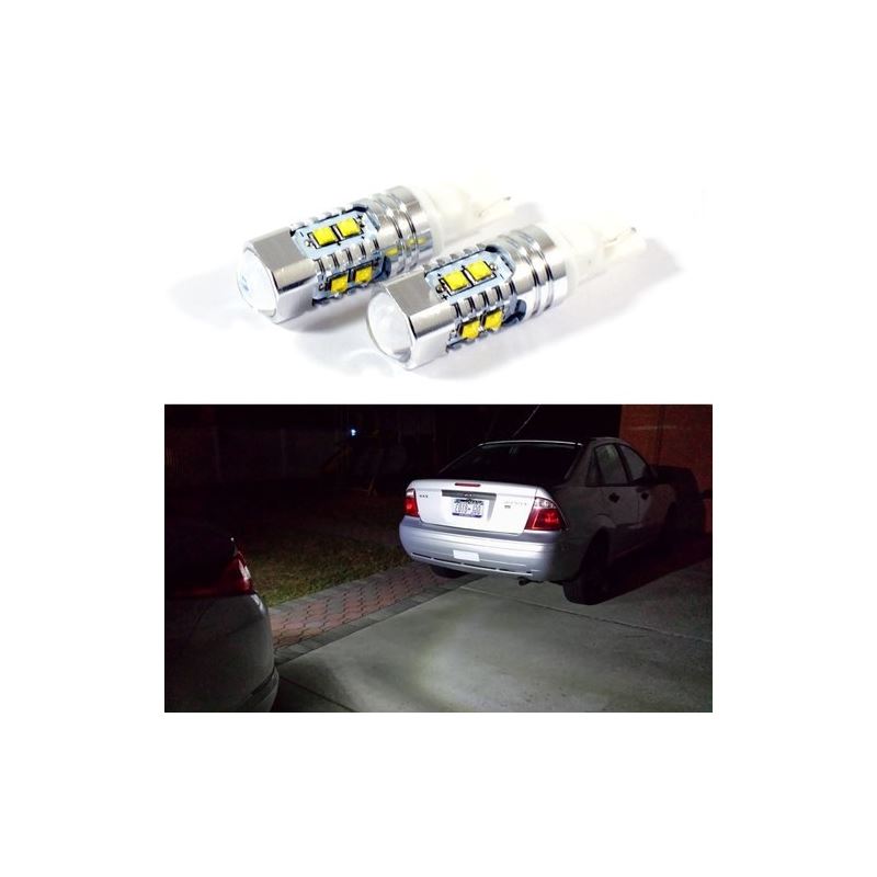 194 168 W5W T10 LED Bulbs 50W Projector (2 Pack) - Image 3