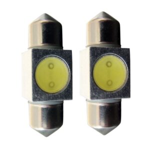 31mm DE3175 3022 3021 1W Festoon LED Dome Map Bulb (2 Pack)