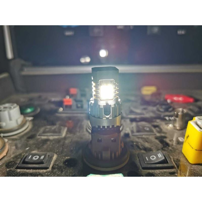 7440 7443 White LED Bulb with Backup Reverse Light Error Free (2 Pack) - Image 6