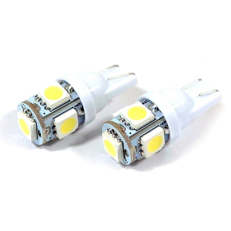 194 168 W5W T10 LED Bulbs 5 SMD 360 (2 Pack) - Image 2