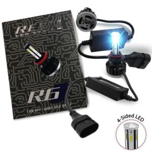 9004 REVO R6 – 5 Sided 9600 Lumen – Canbus Error FREE – LED Conversion Kit