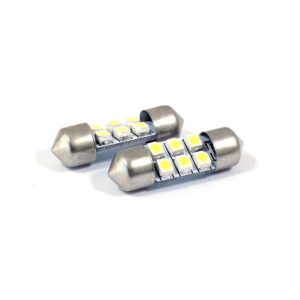 31mm DE3175 3022 3021 Festoon LED Dome Map Bulb (2 Pack)