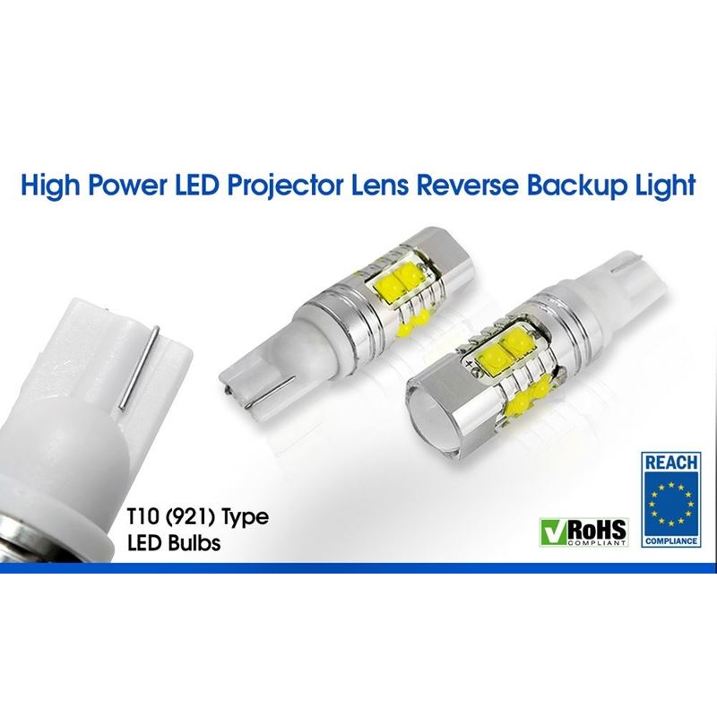 194 168 W5W T10 LED Bulbs 50W Projector (2 Pack) - Image 11