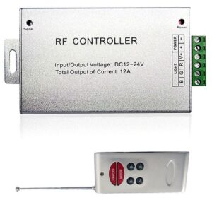 LED Strip RGB Controller RF Wireless w/Music Sensor