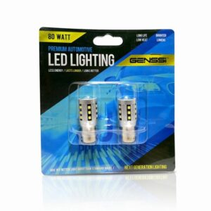 1156 BA15S 80W LED Bulbs (2 Pack)