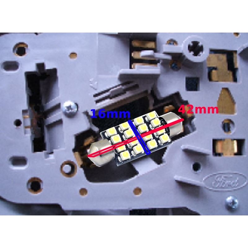 42mm 211-2 578 Festoon LED Bulbs (2 Pack) - Image 6