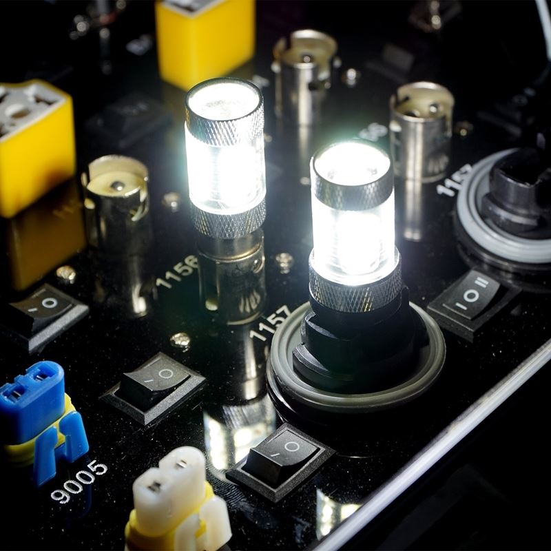 3157 3057 4157 3156 LED Tail Light Switch-Back Amber White Bulbs (2 Pack) - Image 11