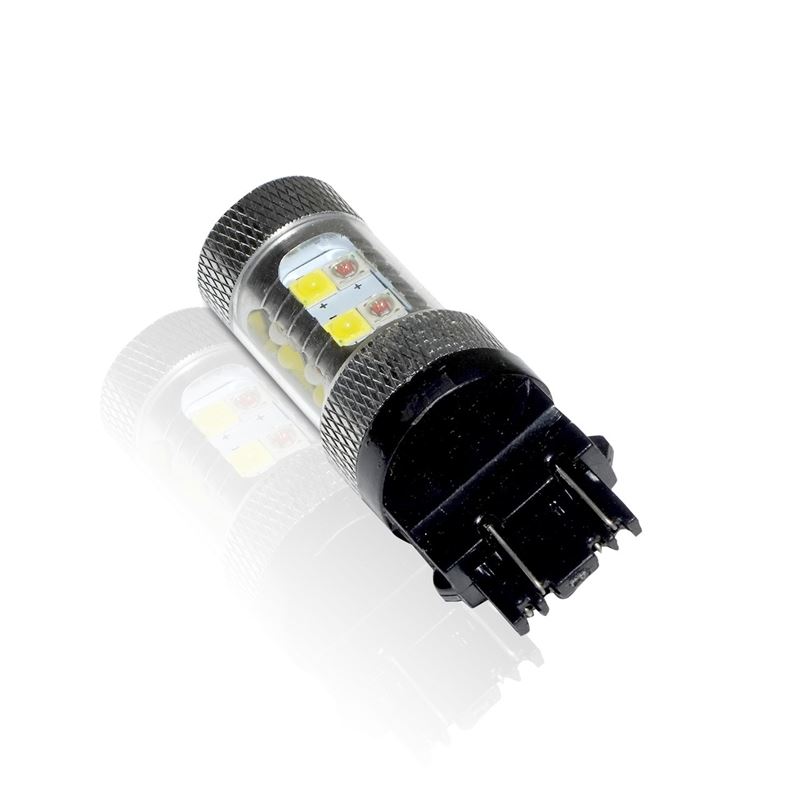 3157 3057 4157 3156 LED Tail Light Switch-Back Amber White Bulbs (2 Pack) - Image 4