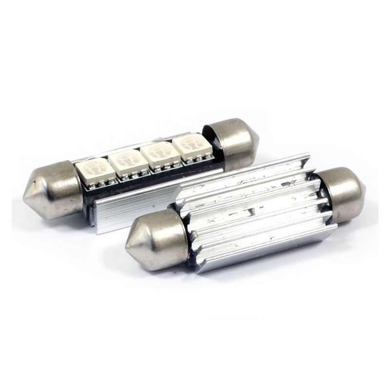42mm 211-2 578 CANBUS 4-SMD Festoon LED Bulbs (2 Pack) - Image 4