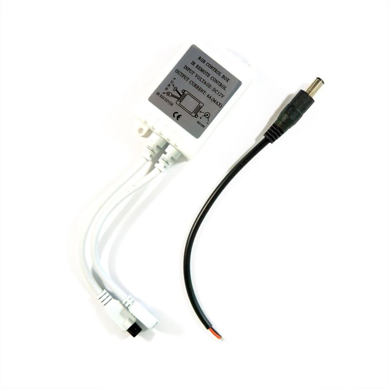 LED Strip RGB Controller IR 24 Key Thin Remote - Image 2