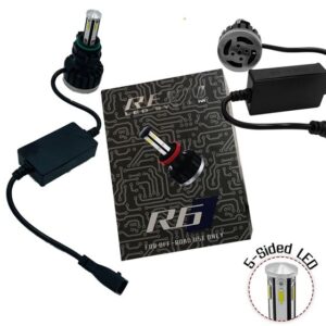 5202 REVO R6 – 5 Sided 9600 Lumen – Canbus Error FREE – LED Conversion Kit